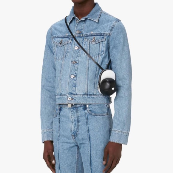 JW Anderson Mini Cap Crossbody Bag Pink - Picture 4 of 5